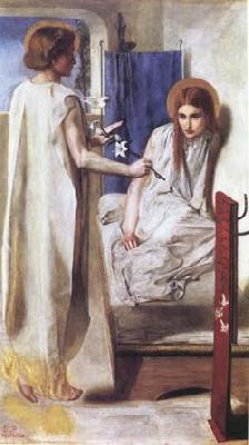 Dante Gabriel Rossetti Ecce Ancilla Domini (The Annunciation) (mk28) Germany oil painting art